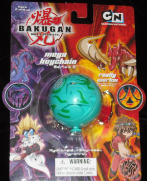 Skyress Keychain Packaging Series 2 Bakugan Keychains